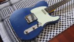 Telecaster Bakelite Custom Shop '63 Relic Lake Placid Blue