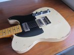 Telecaster Bakelite La Cabronita Special relic vintage white