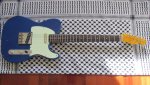 Telecaster Bakelite Custom Shop '63 Relic Lake Placid Blue