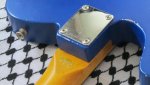 Telecaster Bakelite Custom Shop '63 Relic Lake Placid Blue