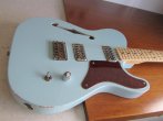 Telecaster Bakelite Thinline La Cabronita Special Sonic Blue