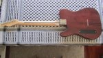 Telecaster Thinline Bakelite P-90 Lightly Aged Faded Tobacco Burst